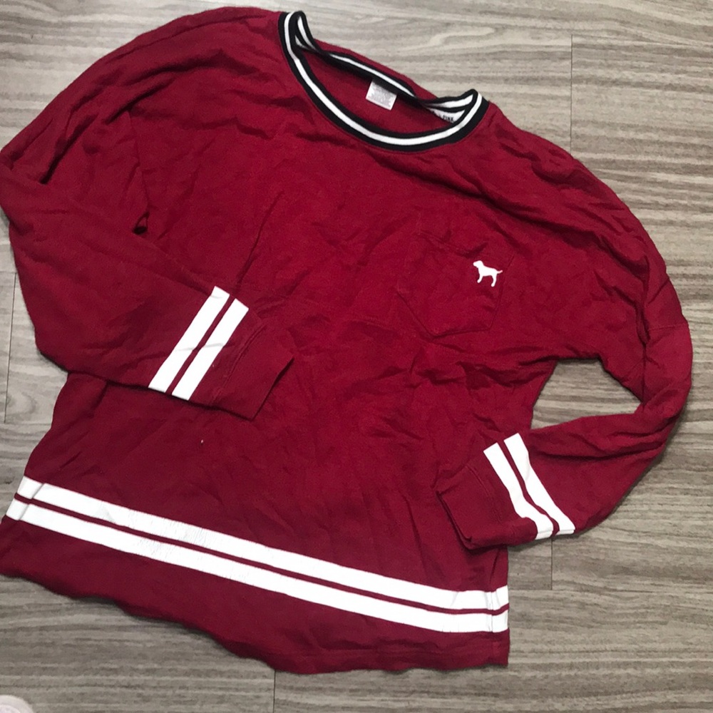 Pink pullover